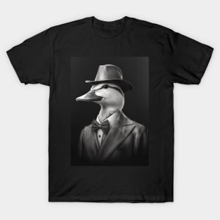 Duck in Suit and Hat T-Shirt